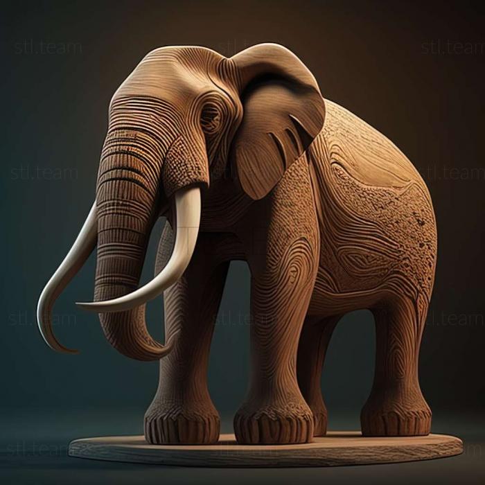 3D модель Haidomyrmodes mammuthus (STL)